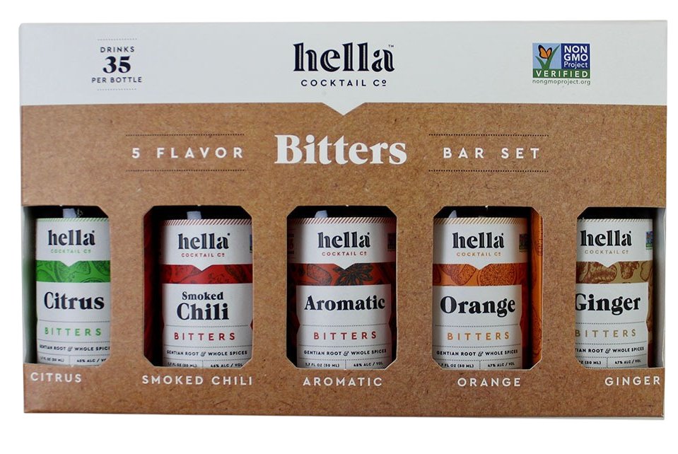 Hella Cocktails Bitters Gift Pack 50ml