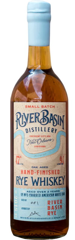 River Basin Distillery Small River Basin Rye 2018 750 ml