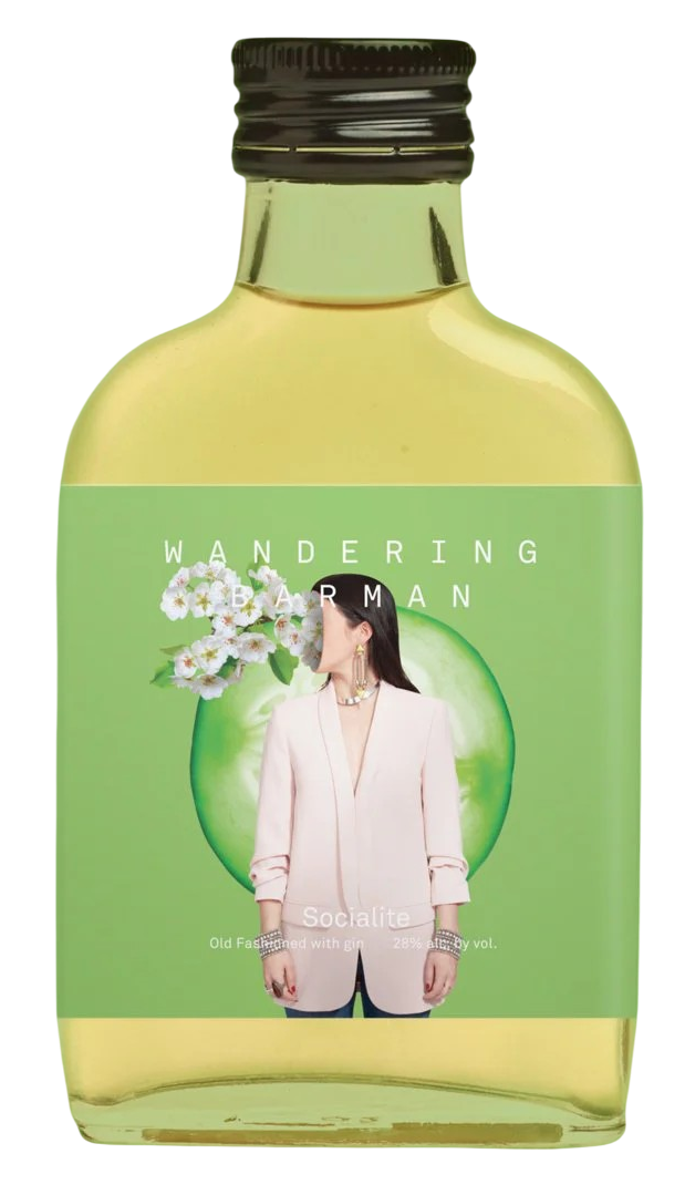 Wandering Barman Socialite Cucumber Gin Old Fashioned 100 ml