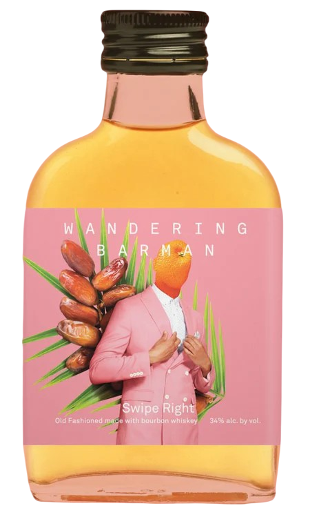 Wandering Barman Swipe Right Date Bourbon Old Fashioned 100 ml
