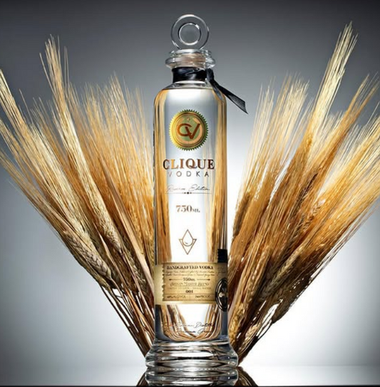 Clique Reserve Edition Handcrafted Vodka Artisan Master Blend Limited Edition Small Batch 001 750 ml