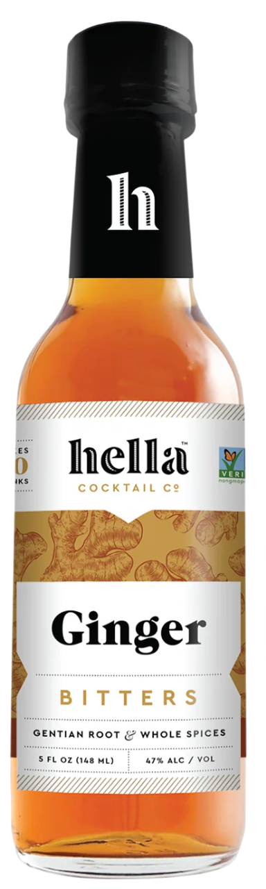 Hella Cocktail Bitters Ginger 5 oz
