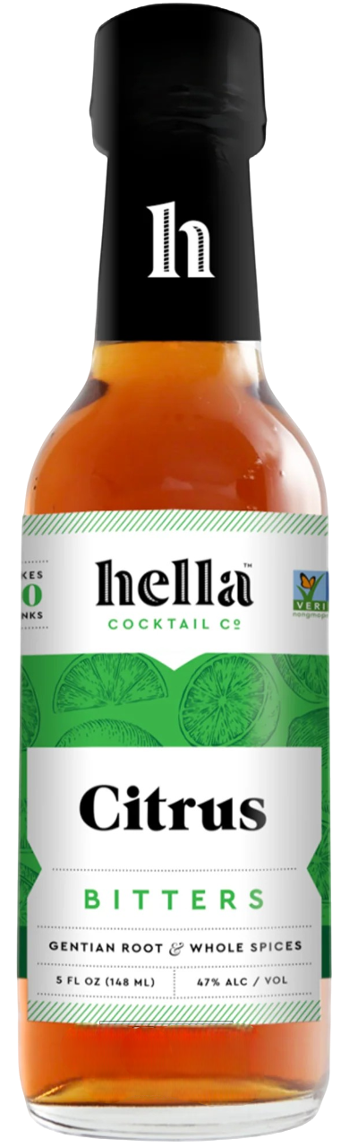 Hella Cocktail Citrus Bitters 5 oz