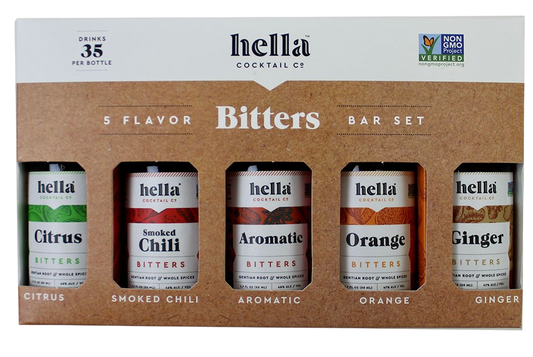 Hella Cocktails Bitters Gift Pack 50ml