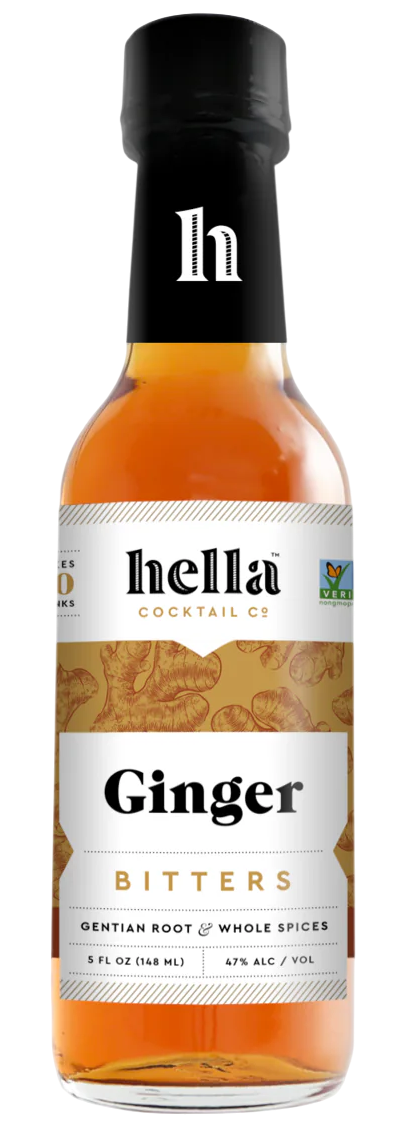 Hella cocktail Bitters Ginger 5oz