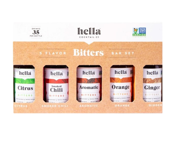 Hella Cocktail Bitters Miniatures Set 5x50ml